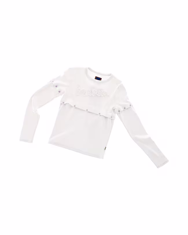 Button-Off Ribbed Longsleeve | Heaven Marc Jacobs - image 4